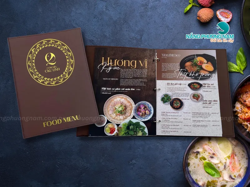 99+ Mẫu Menu Quán Ăn Ấn Tượng, Nhìn Là Muốn Gọi Món Ngay