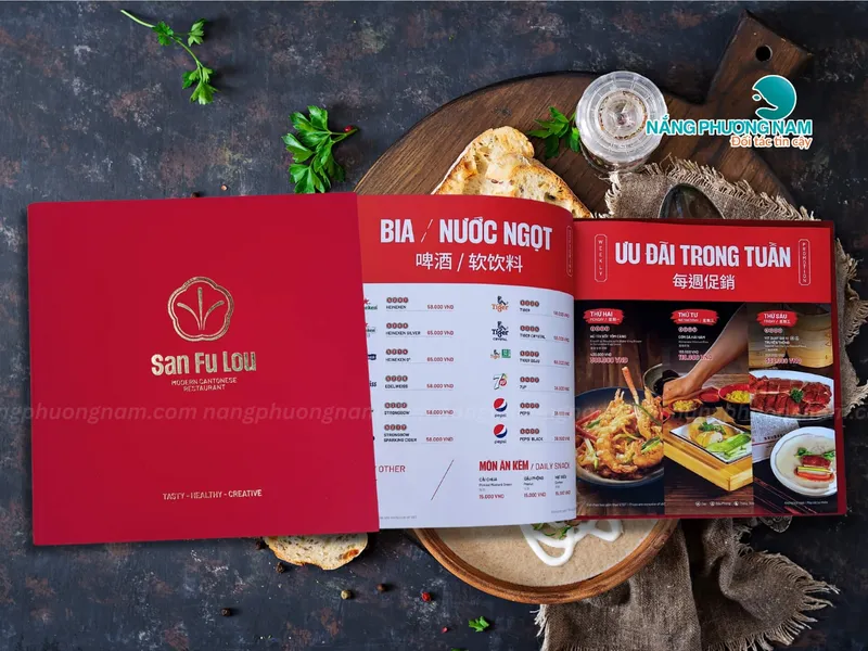 99+ Mẫu Menu Quán Ăn Ấn Tượng, Nhìn Là Muốn Gọi Món Ngay