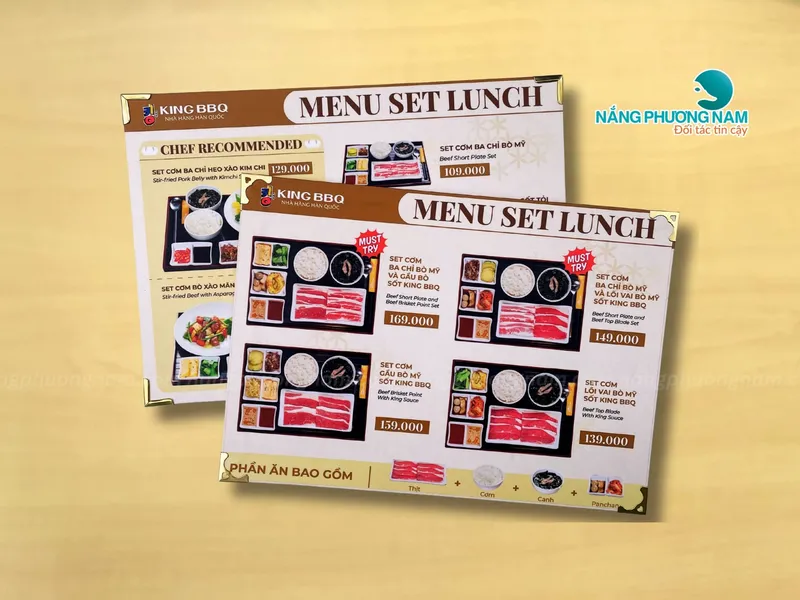 99+ Mẫu Menu Quán Ăn Ấn Tượng, Nhìn Là Muốn Gọi Món Ngay