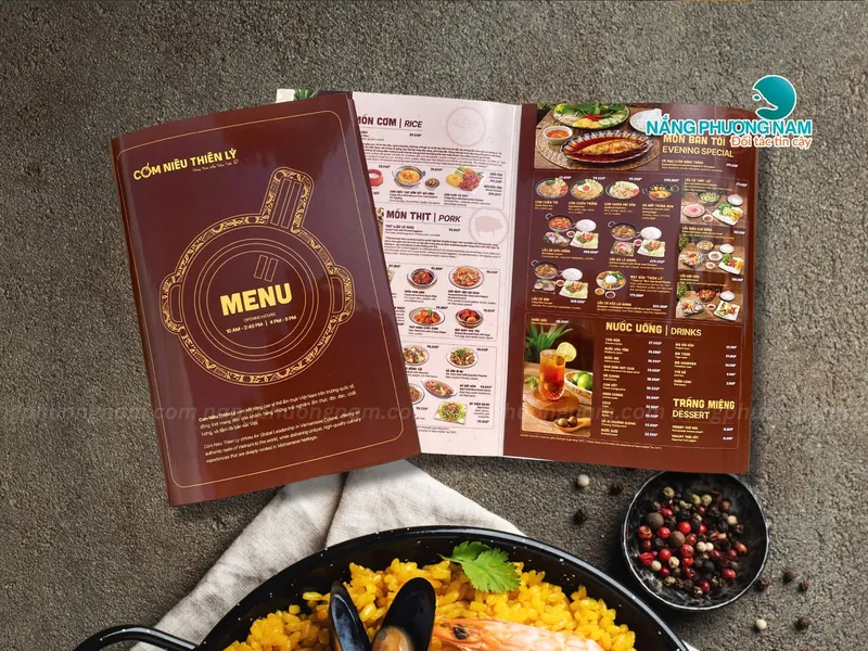 99+ Mẫu Menu Quán Ăn Ấn Tượng, Nhìn Là Muốn Gọi Món Ngay