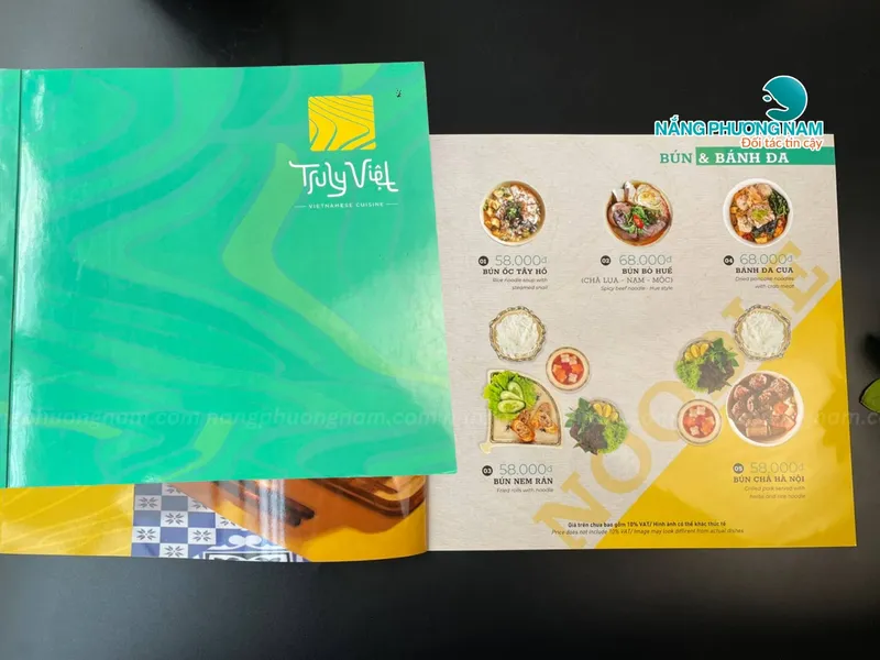 99+ Mẫu Menu Quán Ăn Ấn Tượng, Nhìn Là Muốn Gọi Món Ngay