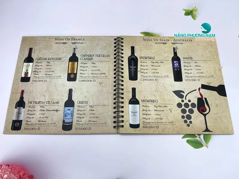 Top 20 Mẫu Menu Quán Cà Phê Đẹp, Hiện Đại Hút Khách