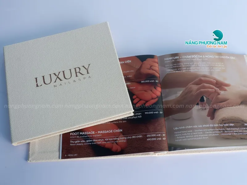 10+ Mẫu Menu Spa Đẹp Theo Xu Hướng Thiết Kế Mới Nhất