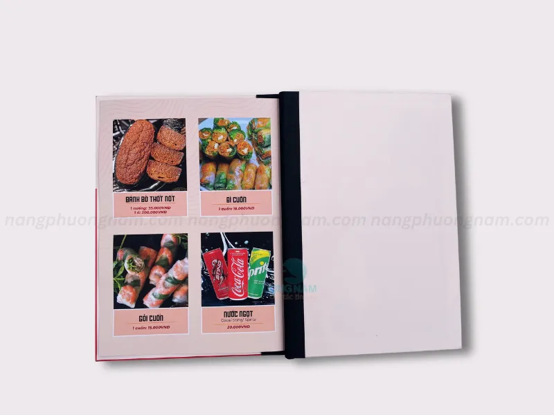In ấn menu theo yêu cầu cho nhà hàng phở