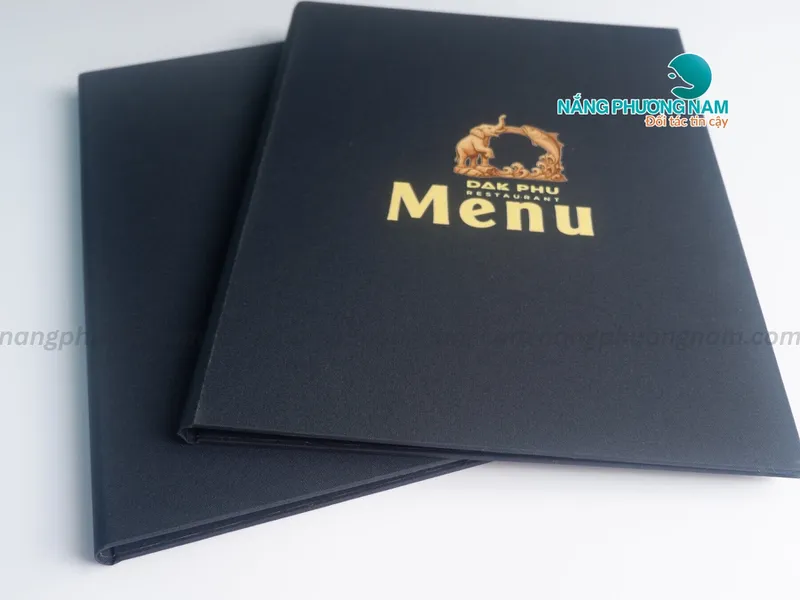 Bìa Menu Đẹp Bằng Vải - Bí Quyết Tạo Ấn Tượng Khó Quên, Thu Về Lợi Nhuận Gấp Đôi.