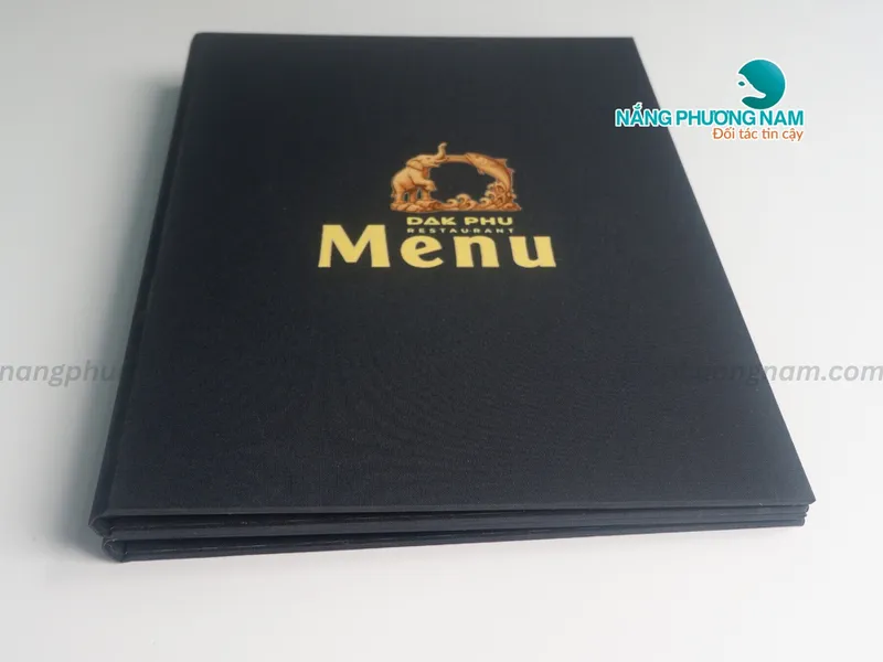 Bìa Menu Đẹp Bằng Vải - Bí Quyết Tạo Ấn Tượng Khó Quên, Thu Về Lợi Nhuận Gấp Đôi.
