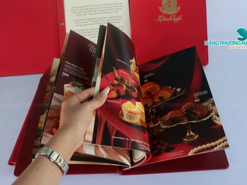 Làm Menu Đẹp Theo Yêu Cầu, Thiết Kế Menu Theo Yêu Cầu