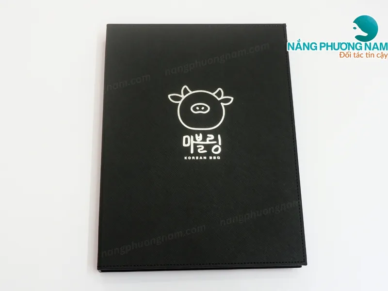 Thiết kế & in menu nhà hàng Hàn Quốc  - Bí quyết “kích thích” vị giác từ cái nhìn đầu tiên