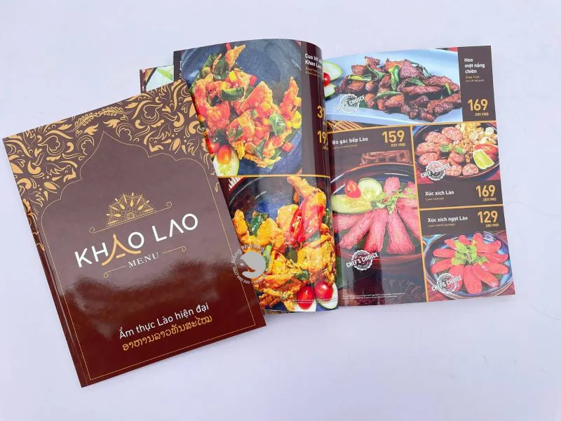 50+ Mẫu Menu Nhà Hàng Đẹp Nhất, Sang, Bền, Thiết Kế Đa Dạng