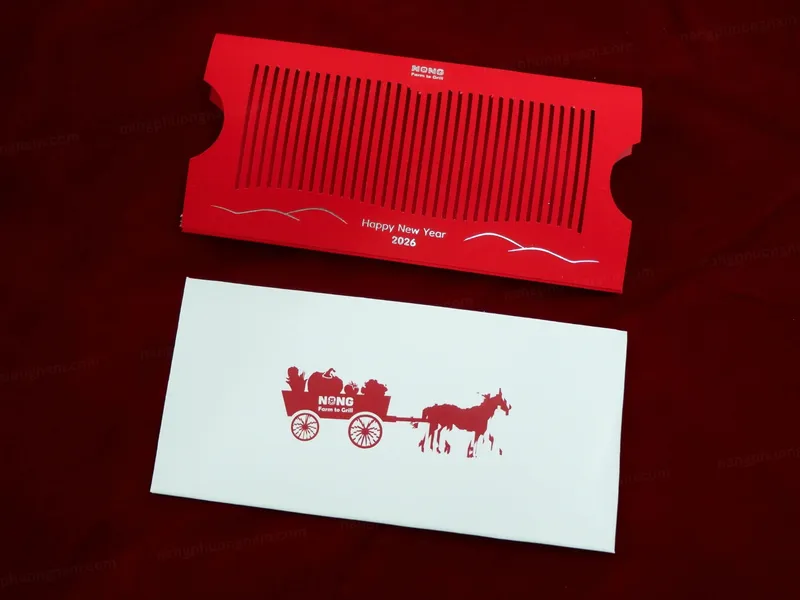 Dịch vụ In Bao Lì Xì Theo Yêu Cầu Sang Trọng Cho Doanh Nghiệp