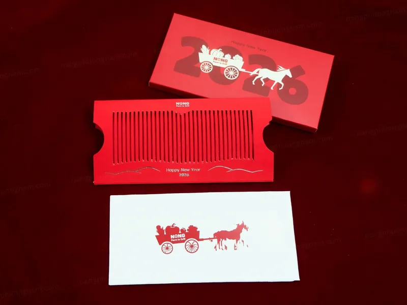 Dịch vụ In Bao Lì Xì Theo Yêu Cầu Sang Trọng Cho Doanh Nghiệp