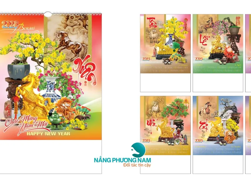 99+ Mẫu In Lịch Tết 2026 Hot Nhất, Thiết Kế Độc Lạ, Sang Trọng, Ấn Tượng.