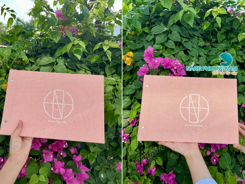 Mẫu in portfolio đẹp, bí quyết ghi điểm ngay từ cái nhìn đầu tiên.