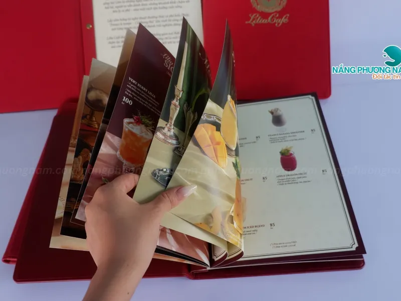 Làm Menu Đẹp Theo Yêu Cầu, Thiết Kế Menu Theo Yêu Cầu