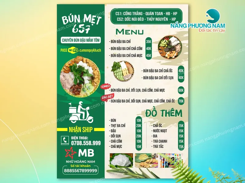 30+ Mẫu Menu Quán Nhậu Hot Nhất – Quán Mới Khai Trương Không Nên Bỏ Qua.