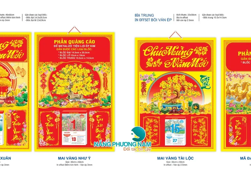99+ Mẫu In Lịch Tết 2026 Hot Nhất, Thiết Kế Độc Lạ, Sang Trọng, Ấn Tượng.