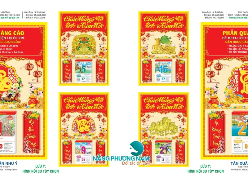 99+ Mẫu In Lịch Tết 2026 Hot Nhất, Thiết Kế Độc Lạ, Sang Trọng, Ấn Tượng.