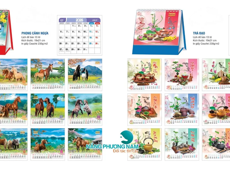 99+ Mẫu In Lịch Tết 2026 Hot Nhất, Thiết Kế Độc Lạ, Sang Trọng, Ấn Tượng.