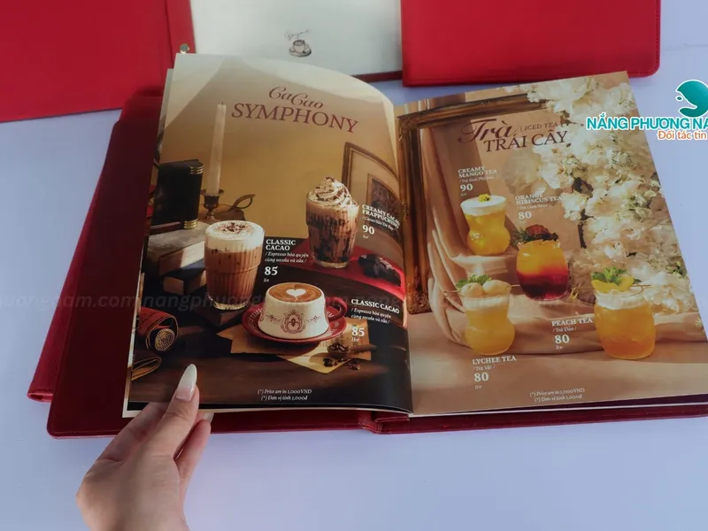 Làm Menu Đẹp Theo Yêu Cầu, Thiết Kế Menu Theo Yêu Cầu