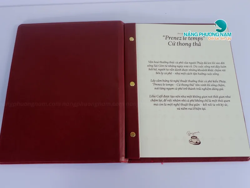 Mẫu Menu Thực Đơn – Chi Tiết Nhỏ Làm Nên Sự Khác Biệt Trong Kinh Doanh Ăn Uống