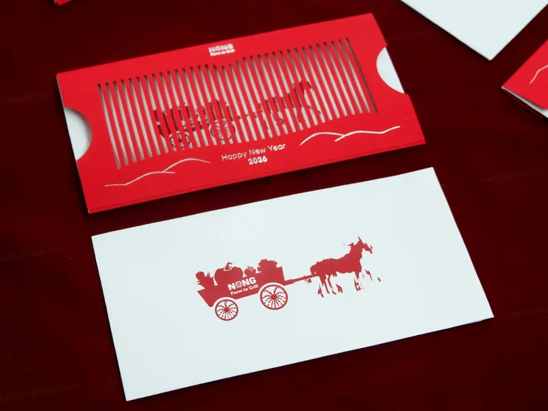 Dịch vụ In Bao Lì Xì Theo Yêu Cầu Sang Trọng Cho Doanh Nghiệp