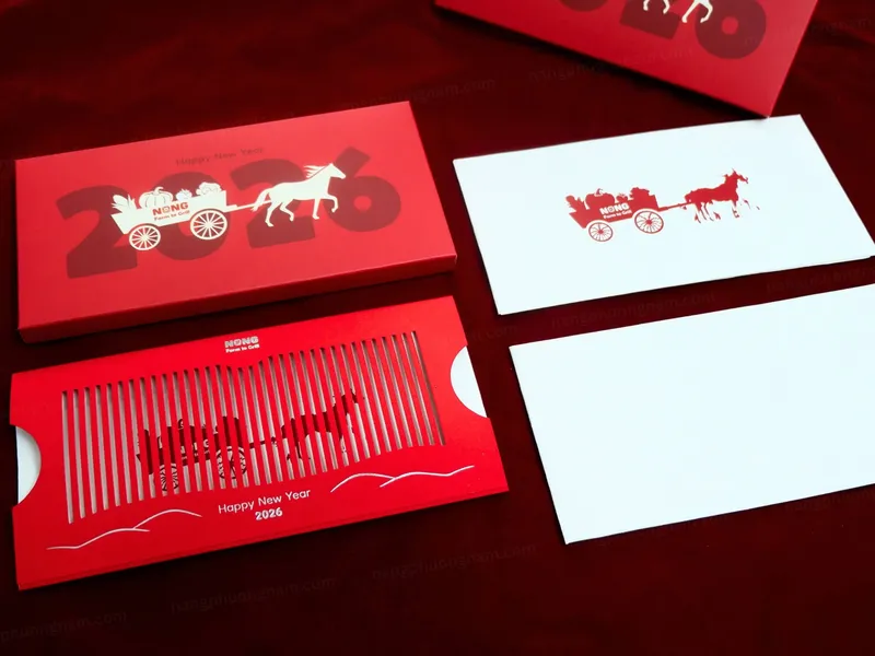 Dịch vụ In Bao Lì Xì Theo Yêu Cầu Sang Trọng Cho Doanh Nghiệp