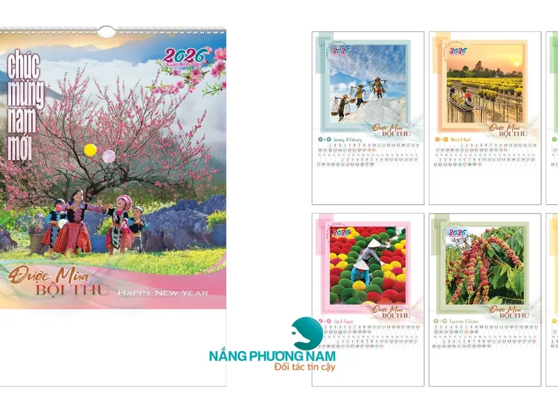 99+ Mẫu In Lịch Tết 2026 Hot Nhất, Thiết Kế Độc Lạ, Sang Trọng, Ấn Tượng.