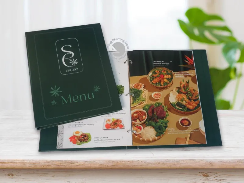 50+ Mẫu Menu Nhà Hàng Đẹp Nhất, Sang, Bền, Thiết Kế Đa Dạng