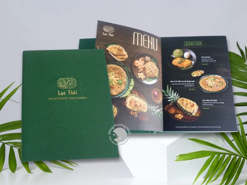 50+ Mẫu Menu Nhà Hàng Đẹp Nhất, Sang, Bền, Thiết Kế Đa Dạng