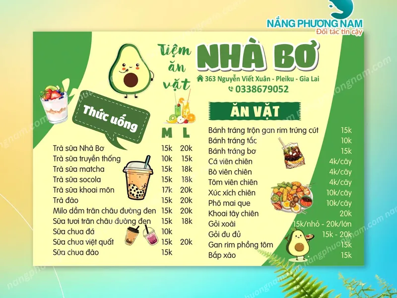 50+ Mẫu Menu Quán Cafe Được Yêu Thích Nhất – Đa Phong Cách, Đa Chất Liệu