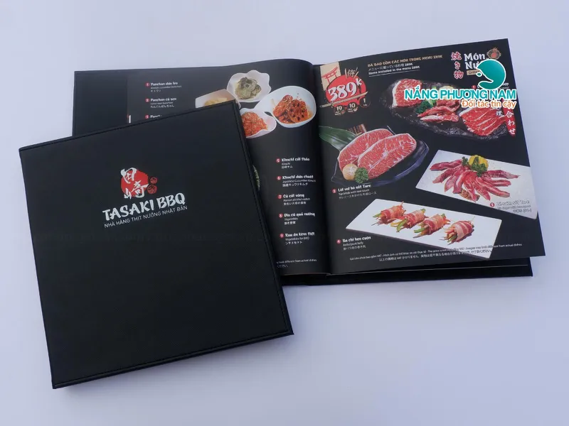 Thiết Kế & In Menu Nhà Hàng Nhật Bản: Chọn đúng kiểu menu để đẹp – bền – dễ chốt món