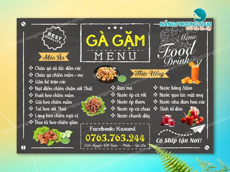 30+ Mẫu Menu Quán Nhậu Hot Nhất – Quán Mới Khai Trương Không Nên Bỏ Qua.