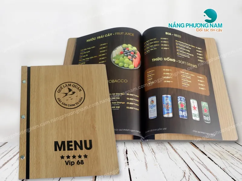 30+ Mẫu Menu Quán Nhậu Hot Nhất – Quán Mới Khai Trương Không Nên Bỏ Qua.