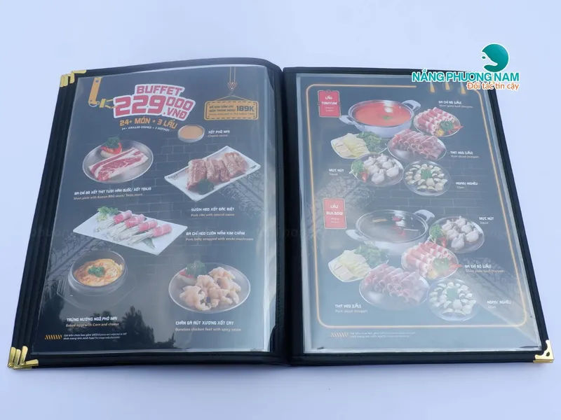 Mẫu Menu Thực Đơn – Chi Tiết Nhỏ Làm Nên Sự Khác Biệt Trong Kinh Doanh Ăn Uống