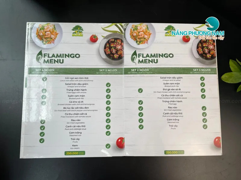 Làm menu quán nước tại Nắng Phương Nam - In bền đẹp, dễ đọc, đúng gu quán