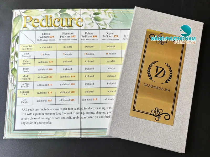 In Ấn Menu Uy Tín, Chất Lượng Số 1 Thành Phố Hồ Chí Minh