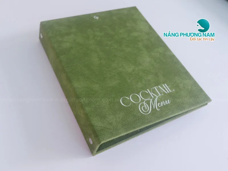 In Menu quán nước đẹp – Thiết kế ấn tượng, bền đẹp, giá hợp lý.