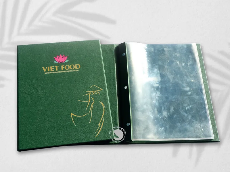 50+ Mẫu Menu Bìa Da Đẹp Và Sang Trọng Cho Nhà Hàng, Khách Sạn, Quán Cafe