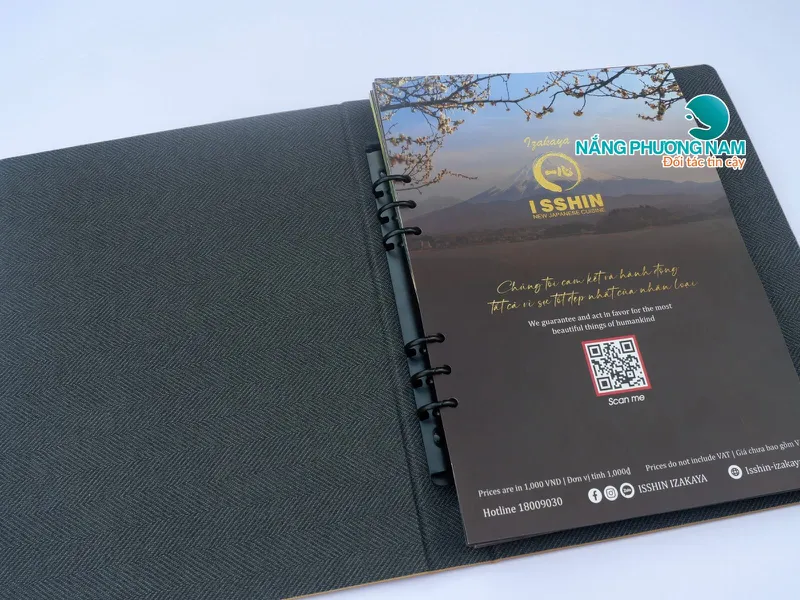 In Ấn Menu Uy Tín, Chất Lượng Số 1 Thành Phố Hồ Chí Minh