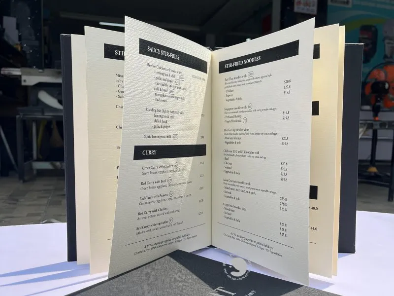 50+ Mẫu Menu Nhà Hàng Đẹp Nhất, Sang, Bền, Thiết Kế Đa Dạng