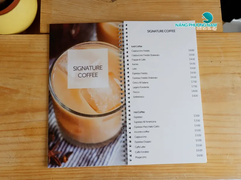 Top 20 Mẫu Menu Quán Cà Phê Đẹp, Hiện Đại Hút Khách