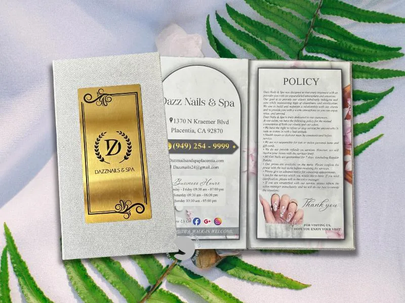 20+ ý tưởng, mẫu thiết kế, in menu nail đẹp giúp tăng trải nghiệm khách hàng.