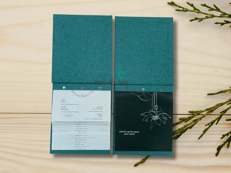 Menu Quán Chay Đẹp – Gợi Ý Mẫu Menu Phù Hợp Cho Quán Chay