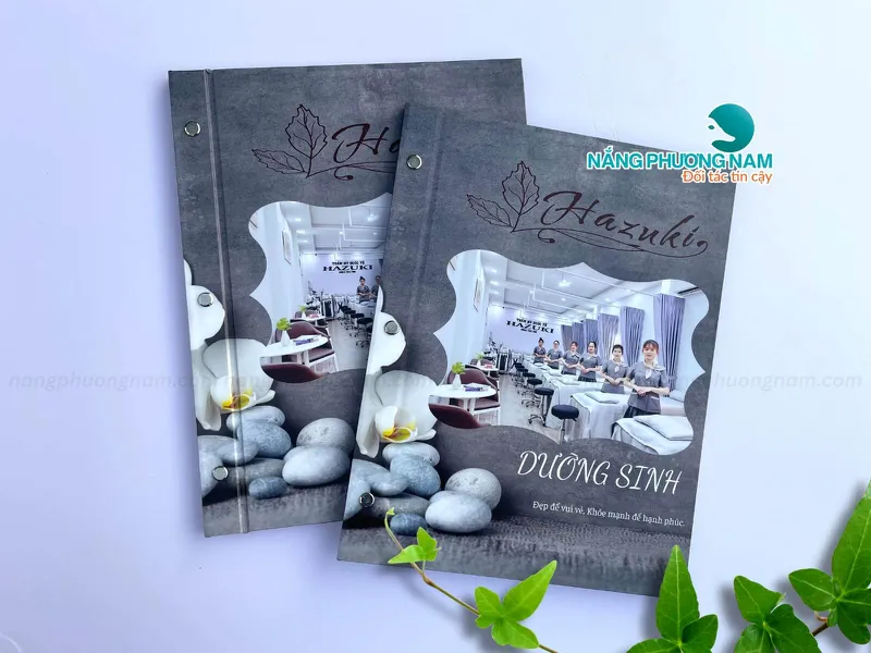 Menu Spa Đẹp – Thiết Kế Sang Trọng, Hiện Đại, Thu Hút Khách Hàng