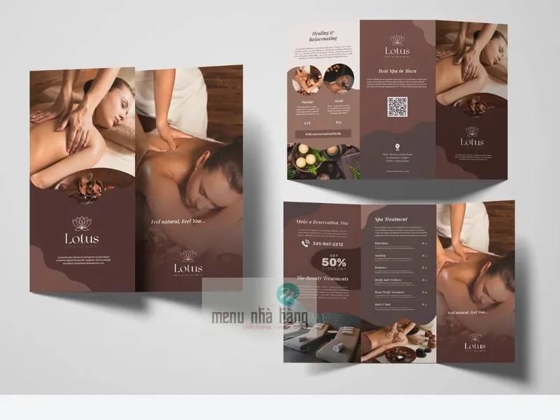 Top 20+ mẫu in menu spa đẹp theo yêu cầu, thể hiện cá tính riêng