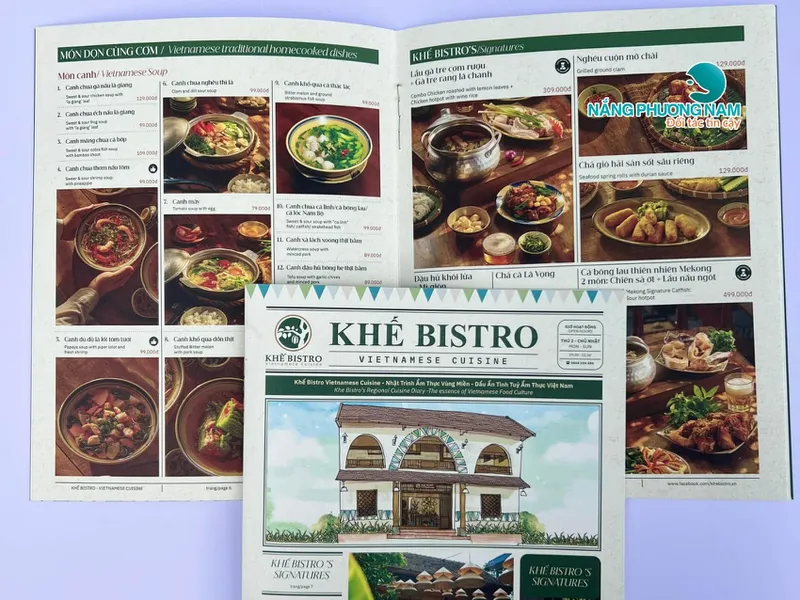 Mẫu Menu Thực Đơn – Chi Tiết Nhỏ Làm Nên Sự Khác Biệt Trong Kinh Doanh Ăn Uống
