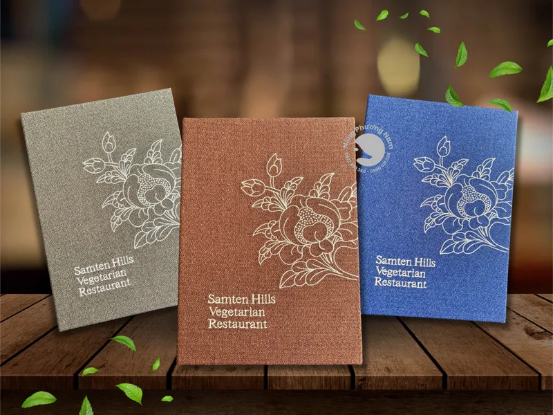 Đừng In Menu Nếu Chưa Xem Qua 20+ Mẫu Menu Vải Sang Trọng Này.