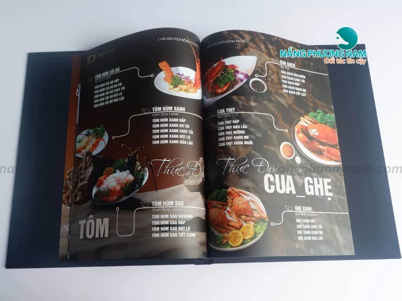 Bìa Menu Đẹp Bằng Vải - Bí Quyết Tạo Ấn Tượng Khó Quên, Thu Về Lợi Nhuận Gấp Đôi.