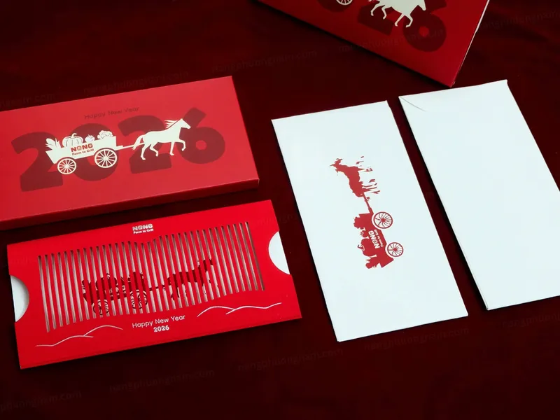 Dịch vụ In Bao Lì Xì Theo Yêu Cầu Sang Trọng Cho Doanh Nghiệp