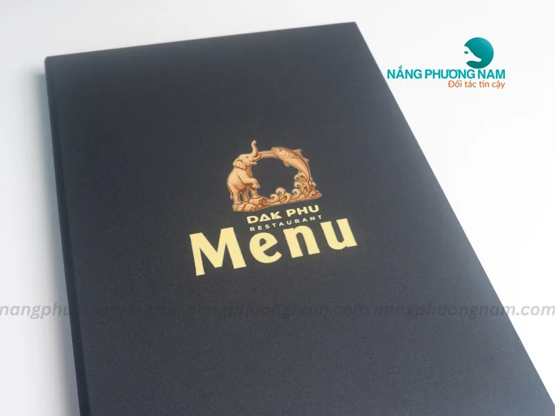 Bìa Menu Đẹp Bằng Vải - Bí Quyết Tạo Ấn Tượng Khó Quên, Thu Về Lợi Nhuận Gấp Đôi.